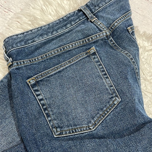 Anthropologie Pilcro & the Letterpress Two Tone Flare Raw Hem Jeans - Picture 13 of 13